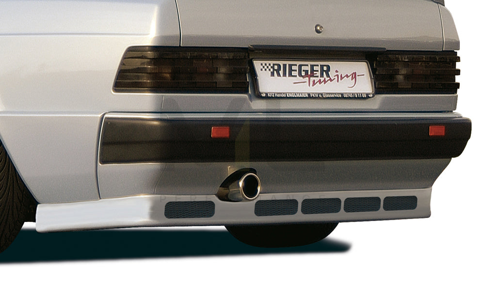 Rieger 00025058 Mercedes-Benz W201 190 Rear Diffuser 1 | ML Performance UK Car Parts