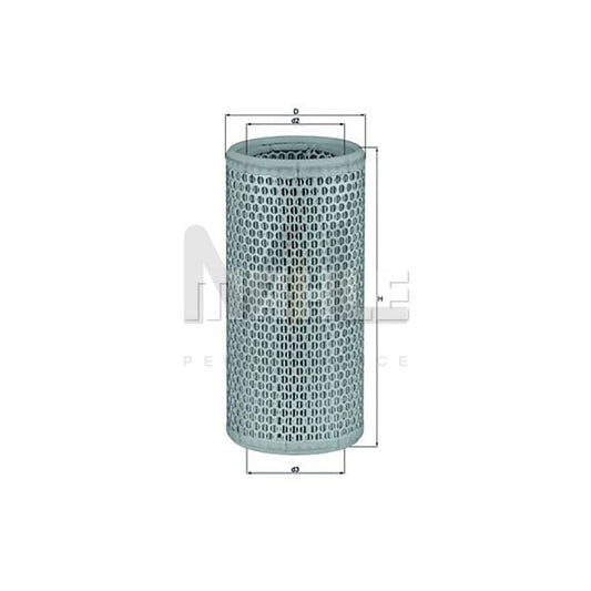 MAHLE ORIGINAL LX 502 Air Filter Filter Insert | ML Performance Car Parts