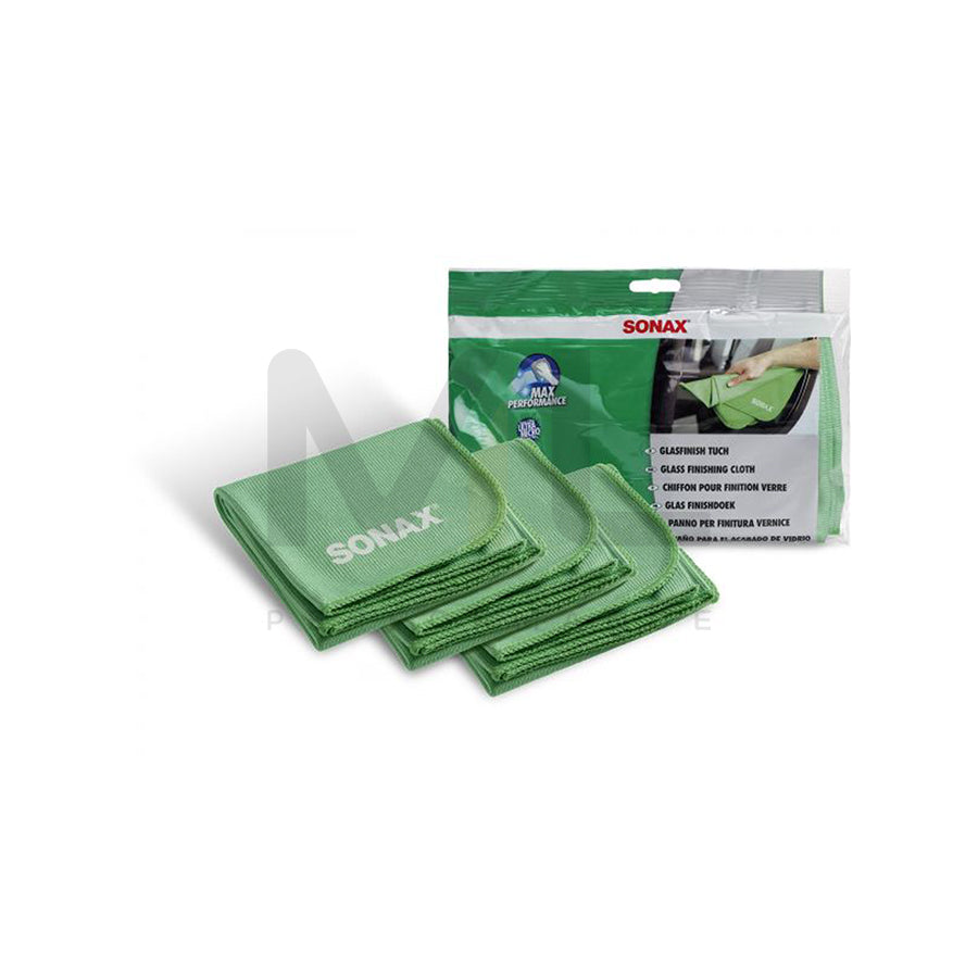 Sonax Glass Finish Cloth 3pcs. | ML Performance Car Care