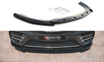Maxton Design ME-V-447F-AMGLINE-FD3T Front Splitter V.3 Mercedes Benz V-Class AMG-Line W447 Facelift | ML Performance UK Car Parts