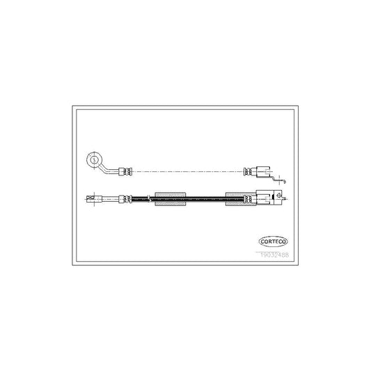 Corteco 19032488 Brake Hose | ML Performance UK