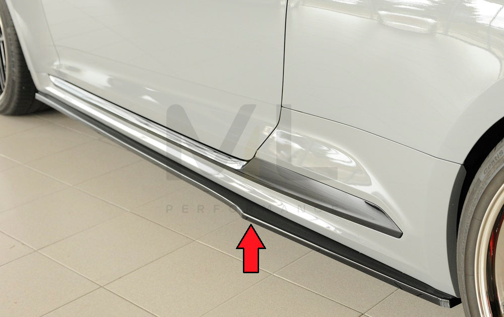 Rieger 00088207 Audi B9 F5 RS5 Side Skirt Splitter 1 | ML Performance UK Car Parts