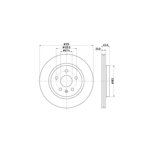 Hella 8FH 351 315-221 Heater Matrix