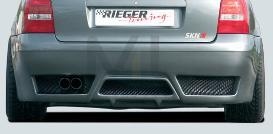 Rieger 00055047 Audi B5 A4 Rear Bumper 1 | ML Performance UK Car Parts