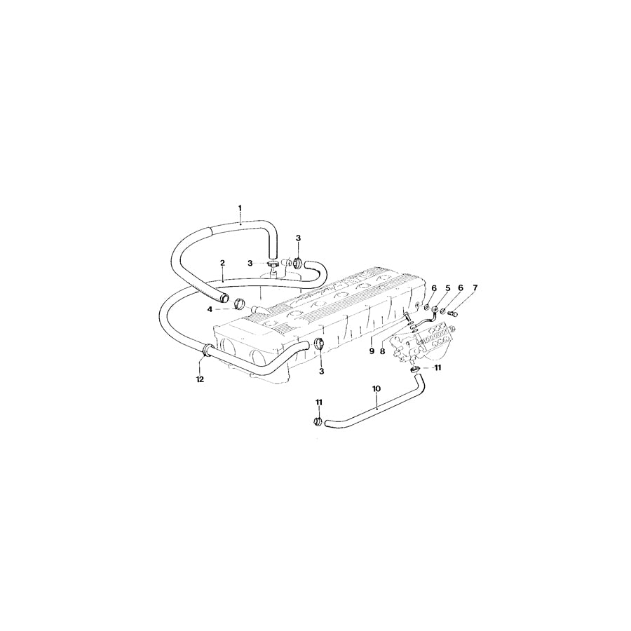 Genuine BMW 11421304424 E26 Hollow Bolt (Inc. M1) | ML Performance UK Car Parts