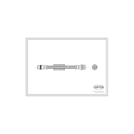 Corteco 19032846 Brake Hose | ML Performance UK