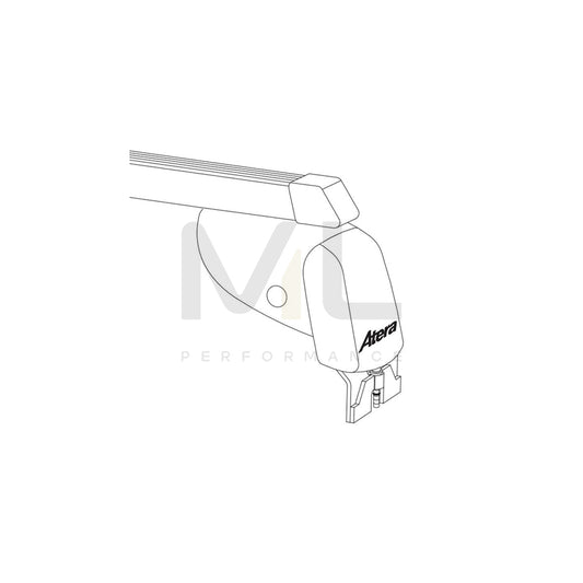 ATERA SIGNO 044167 Roof bars for cars without rails, 122 cm, 100 kg, Steel | ML Performance Car Parts
