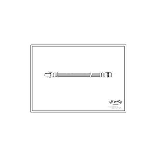 Corteco 19019105 Brake Hose | ML Performance UK