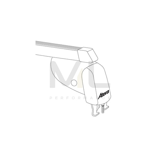 ATERA SIGNO 044128 Roof bars for cars without rails, 110 cm, 100 kg, Steel | ML Performance Car Parts