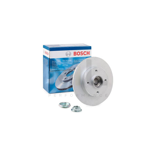 BOSCH 0 986 479 400 Brake Disc Solid, Coated, with ABS sensor ring, with wheel bearing | ML Performance Car Parts