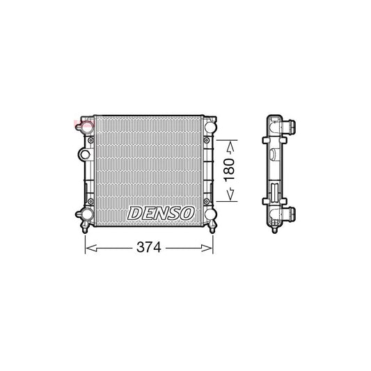 Denso DRM22003 Drm22003 Engine Radiator | ML Performance UK