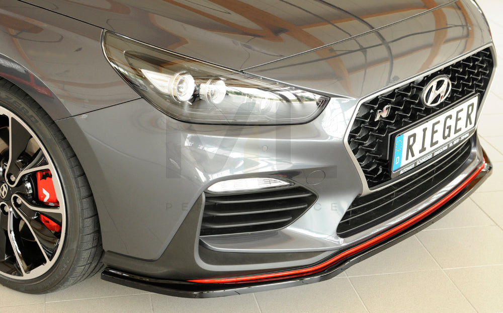 Rieger 00088163 Hyundai Front Splitter (i30 N-Performance & i30 N) 2 | ML Performance UK Car Parts