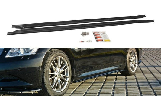 Maxton Design IN-G37-S-SD1T Side Skirts Diffusers Infiniti G37 Sedan | ML Performance UK Car Parts