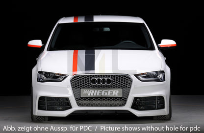 Rieger 00055547 Audi B8 B81 A4 Front Bumper 5 | ML Performance UK Car Parts