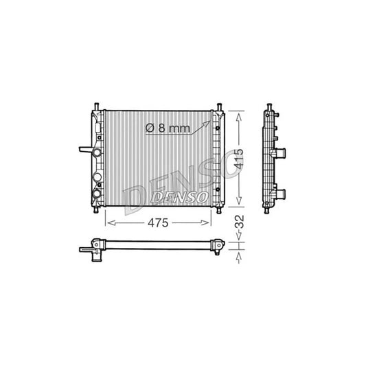 Denso DRM09030 Drm09030 Engine Radiator | ML Performance UK