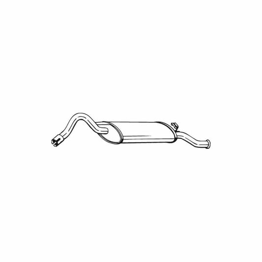 Bosal 220-651 Rear Silencer