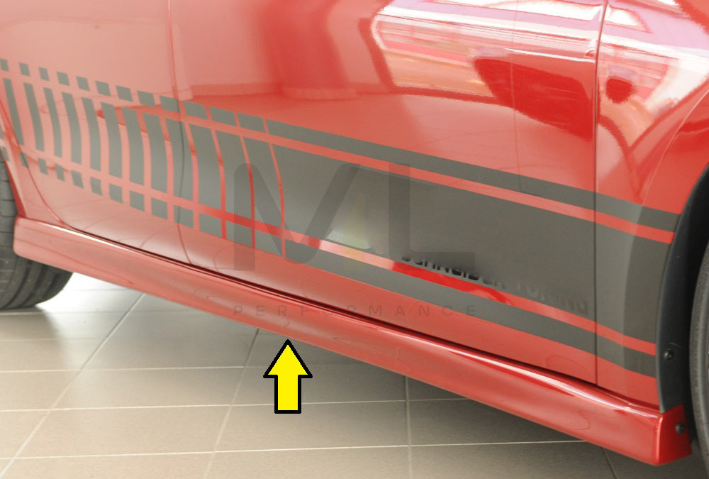 Rieger 00027052 SEAT Leon KL Side Skirt 6 | ML Performance UK Car Parts