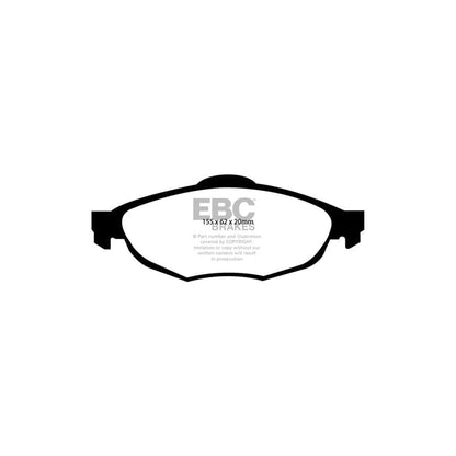 EBC PDKF410 Chrysler Sebring Ultimax Front Brake Pad & Plain Disc Kit 2 | ML Performance UK Car Parts