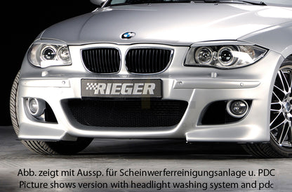 Rieger 00035015 BMW 1 Series E87 Front Bumper 1 | ML Performance UK Car Parts