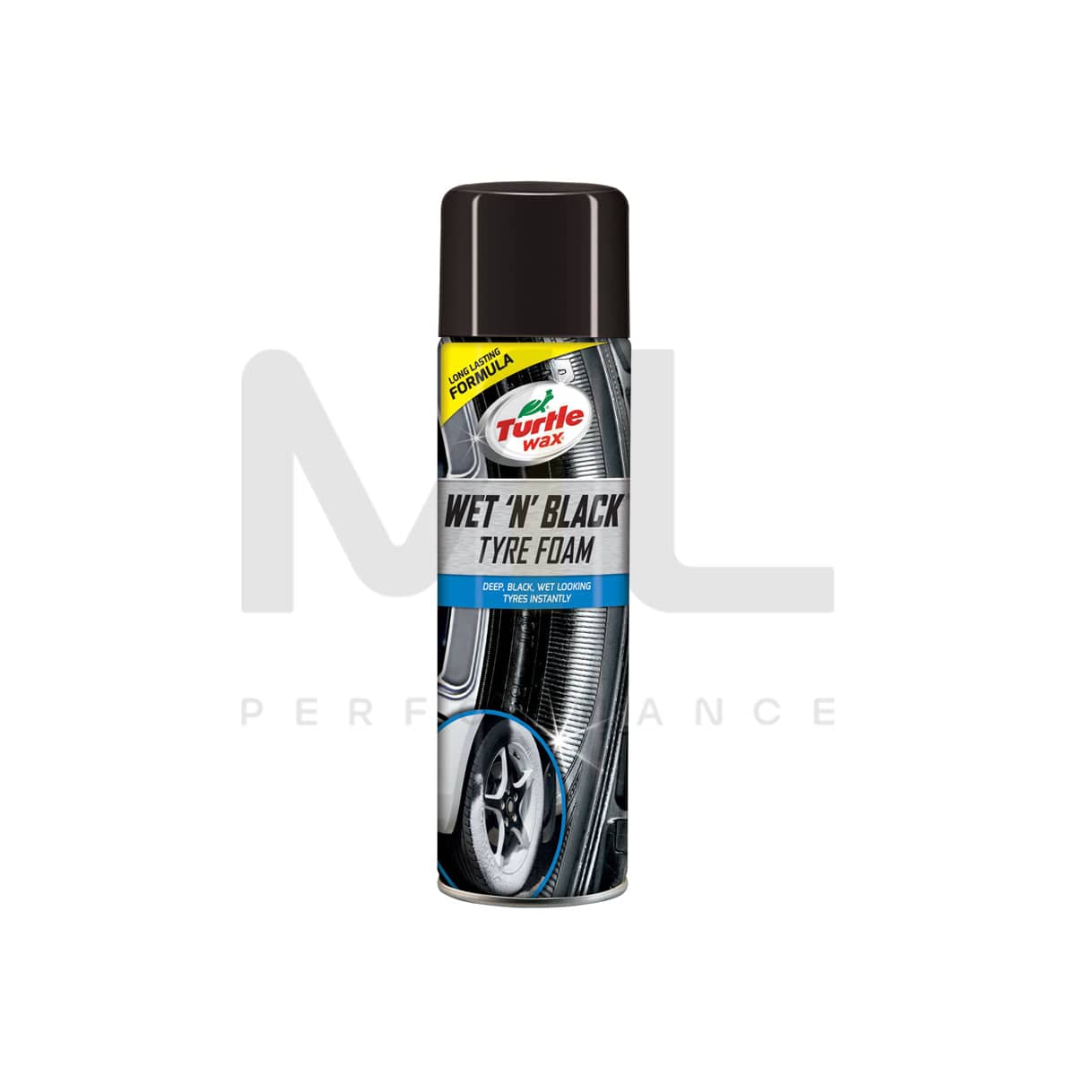 Turtle Wax Wet N Black Tyre Foam 500 Ml