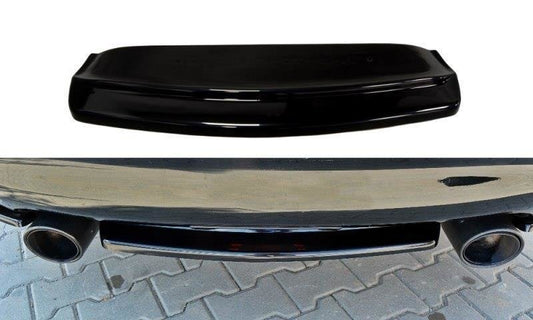 Maxton Design IN-QX-70-1F-RD1T Central Rear Splitter Infiniti QX70 | ML Performance UK Car Parts