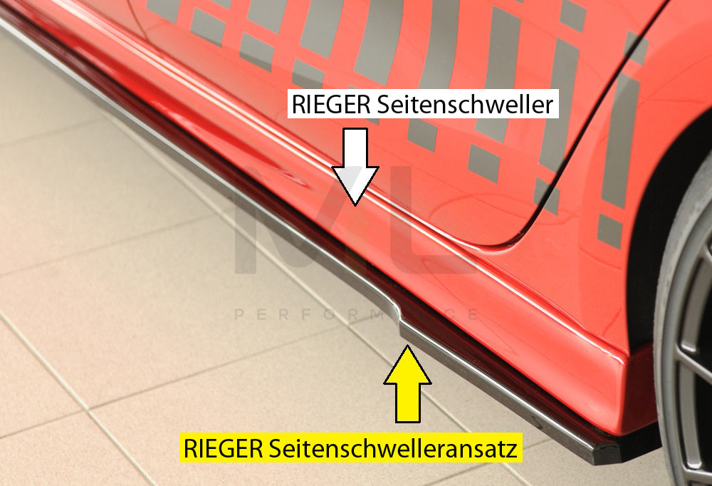 Rieger 00088221 SEAT Leon KL Side Skirt Splitter 3 | ML Performance UK Car Parts