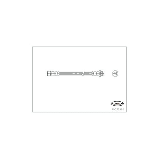 Corteco 19036985 Brake Hose | ML Performance UK