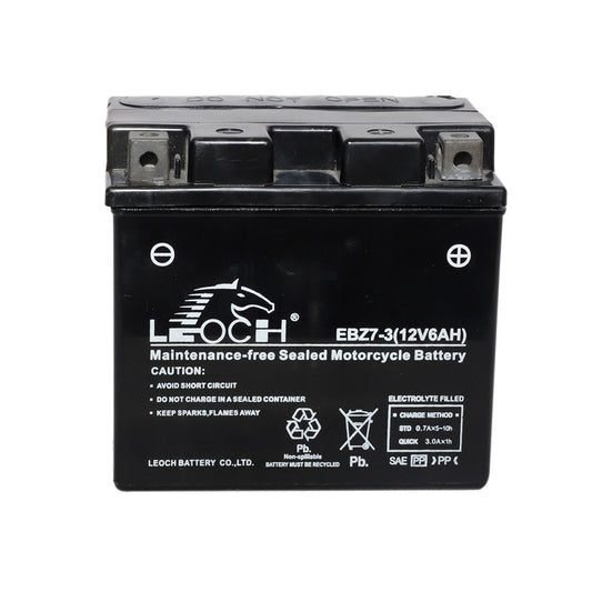 LT7-3 Leoch Powerstart AGM Motorcycle Battery | ML Performance UK Car Parts