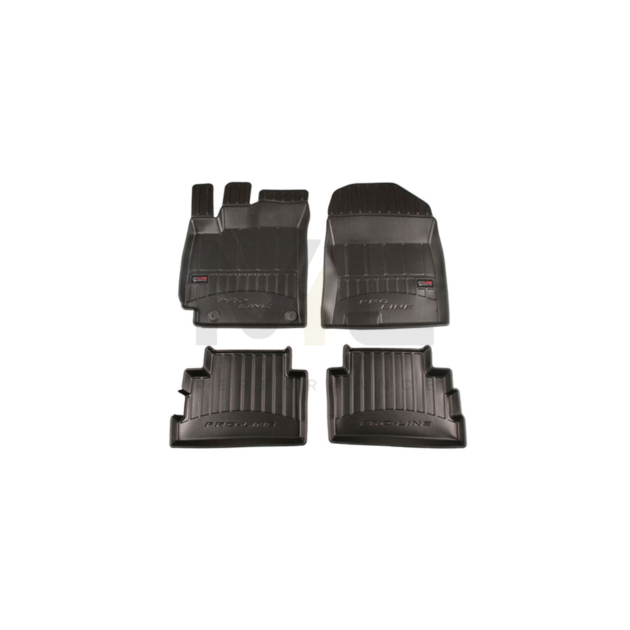 FROGUM 3D408456 Floor mat set for HYUNDAI Kona (OS) SUV Elastomer, Front and Rear, Quantity: 4, Black | ML Performance Car Parts