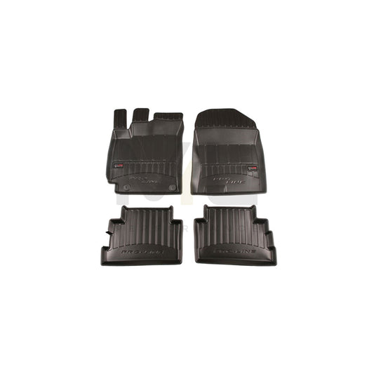 FROGUM 3D408456 Floor mat set for HYUNDAI Kona (OS) SUV Elastomer, Front and Rear, Quantity: 4, Black | ML Performance Car Parts