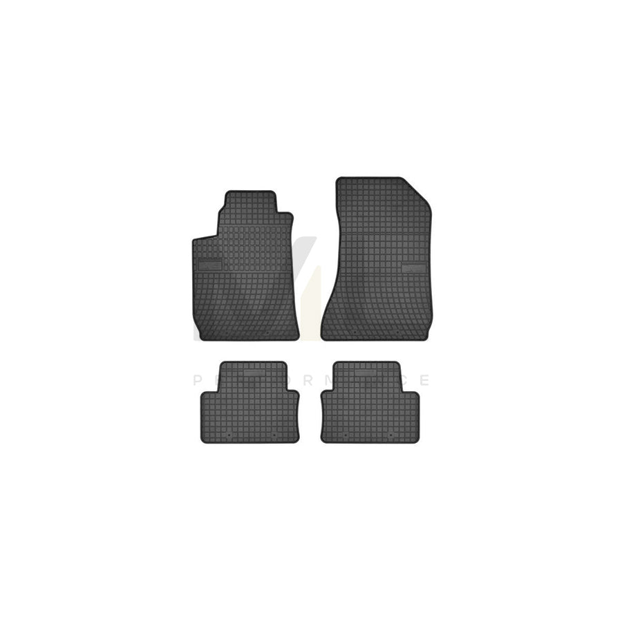 FROGUM Tailored 0706 Floor mat set for ALFA ROMEO 159 Elastomer, Front and Rear, Quantity: 4, Black | ML Performance Car Parts