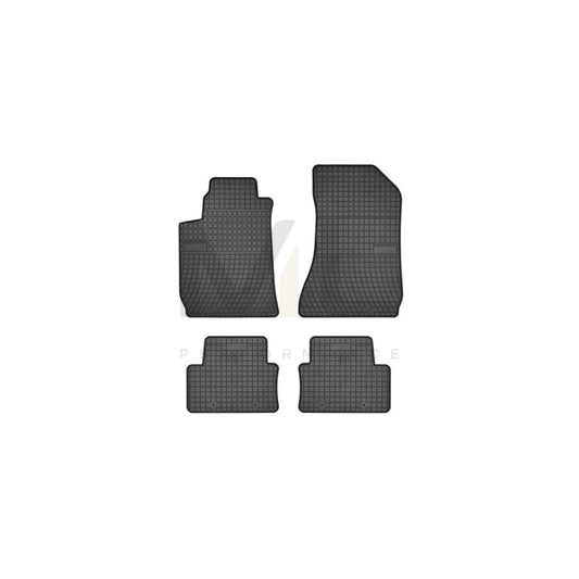 FROGUM Tailored 0706 Floor mat set for ALFA ROMEO 159 Elastomer, Front and Rear, Quantity: 4, Black | ML Performance Car Parts