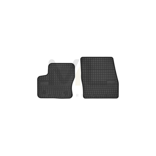 FROGUM Tailored D0315 Floor mat set Elastomer, Front, Quantity: 2, Black | ML Performance Car Parts