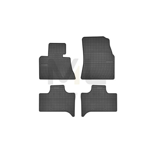 FROGUM Tailored 0664 Floor mat set for BMW X5 (E53) Elastomer, Front and Rear, Quantity: 4, Black | ML Performance Car Parts