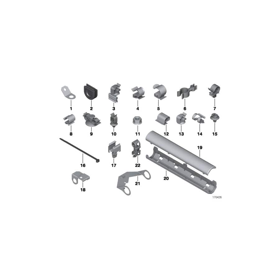 Genuine BMW 12141742758 E46 E85 E36 Bracket (Inc. 316i, 316g & 325td) | ML Performance UK Car Parts