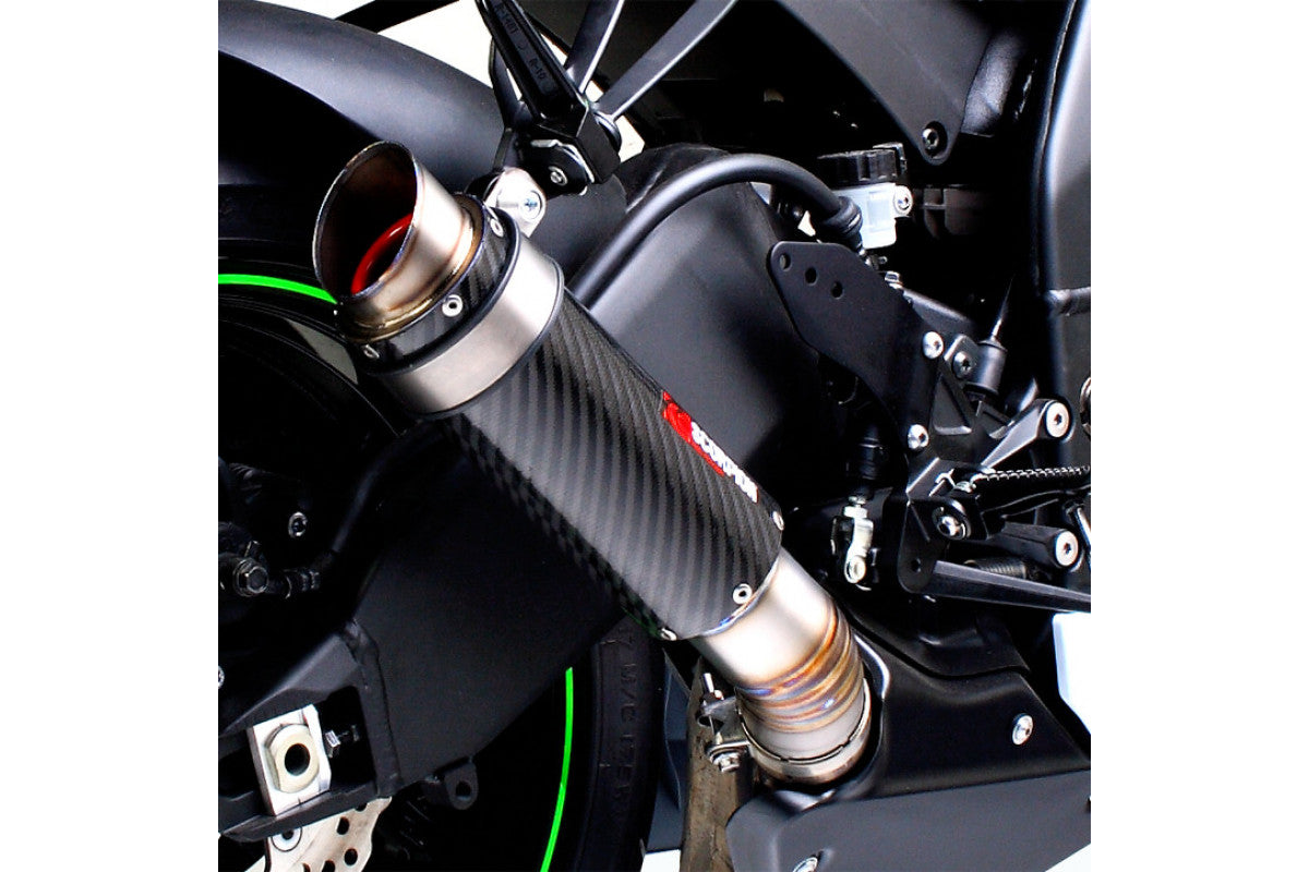 Scorpion KA1000CEM Kawasaki Ninja ZX-10R Rp1-Gp Slip-On - Carbon Fibre Sleeve | ML Performance UK UK