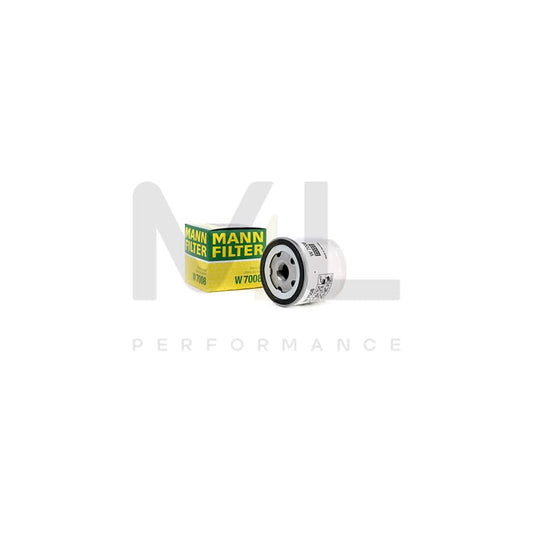 MANN-FILTER W 7008 Oil Filter Spin-on Filter, with one anti-return valve | ML Performance Car Parts