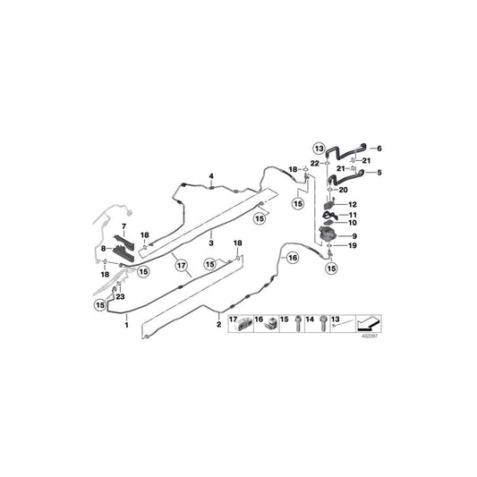 Genuine BMW 64539198293 F04 Suction Pipe (Inc.  & Hybrid 7) | ML Performance UK Car Parts