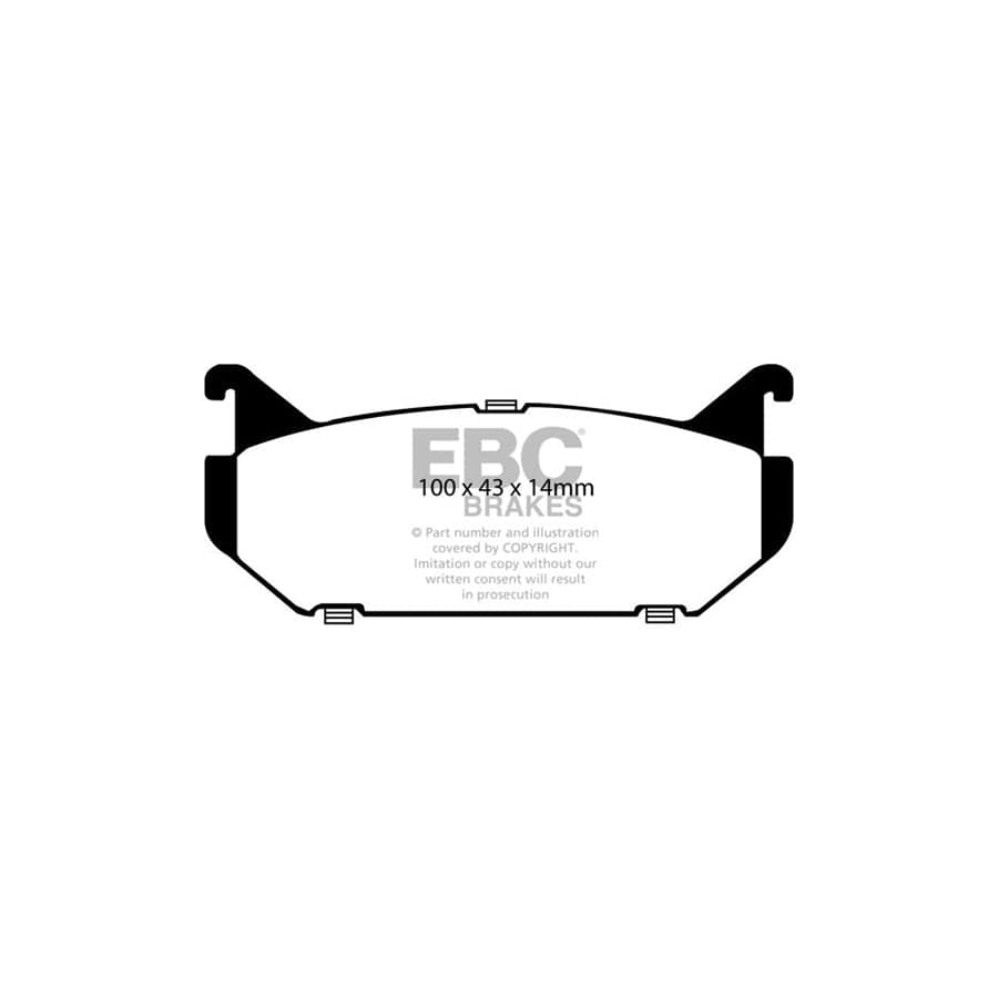 EBC PD40K780 Ford Mazda Ultimax Pad & Plain Disc Kit 3 | ML Performance UK Car Parts