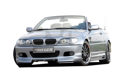 Rieger 00050118 BMW 3 Series E46 Front Splitter 3 | ML Performance UK Car Parts