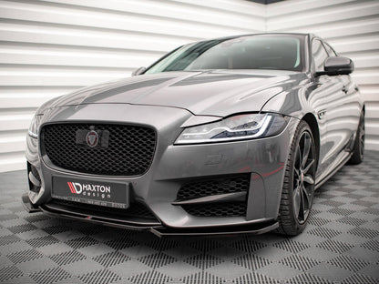 Maxton Design Jaguar Xf R-sport MK2 (2015-2020) Front Splitter V.1