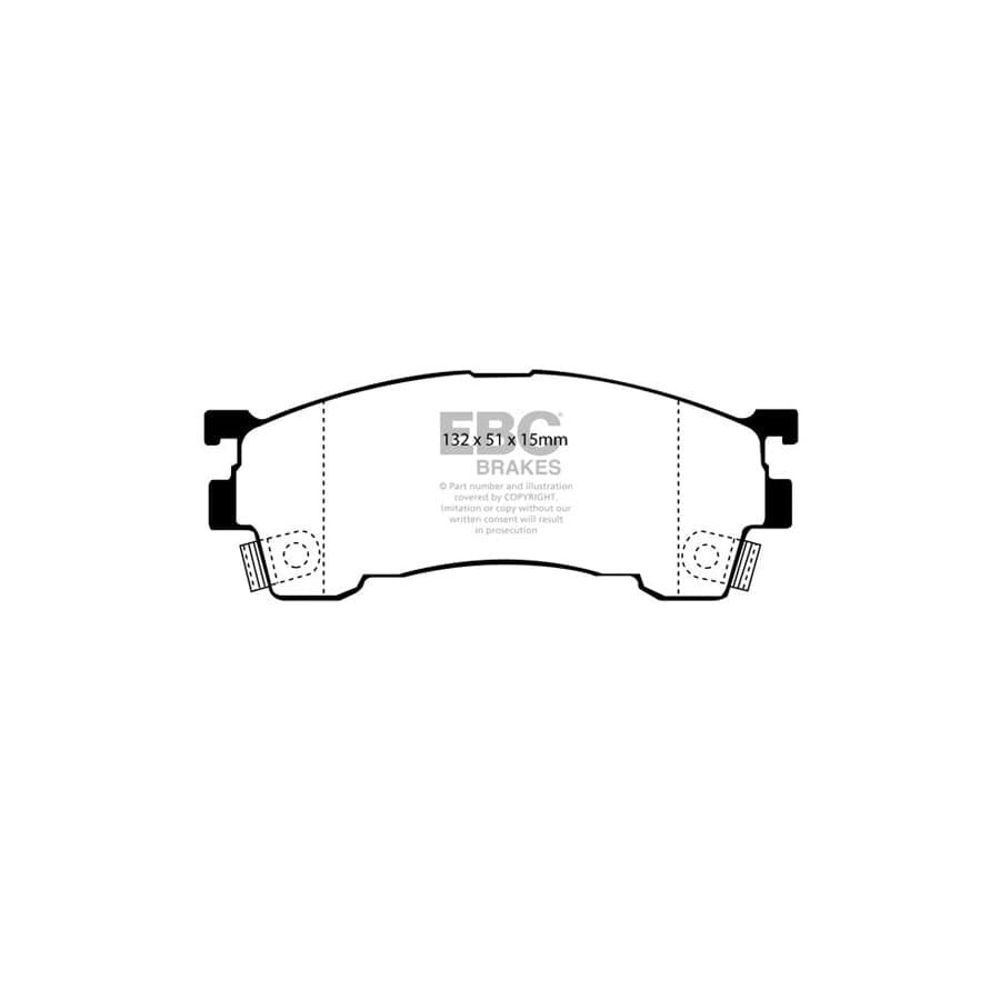 EBC PD40K780 Ford Mazda Ultimax Pad & Plain Disc Kit 2 | ML Performance UK Car Parts