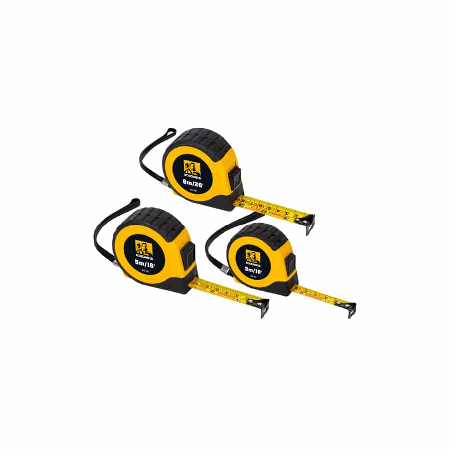 Roughneck ROU43100 E-Z Read® Tape Measure Set, 3 Piece | ML Performance UK