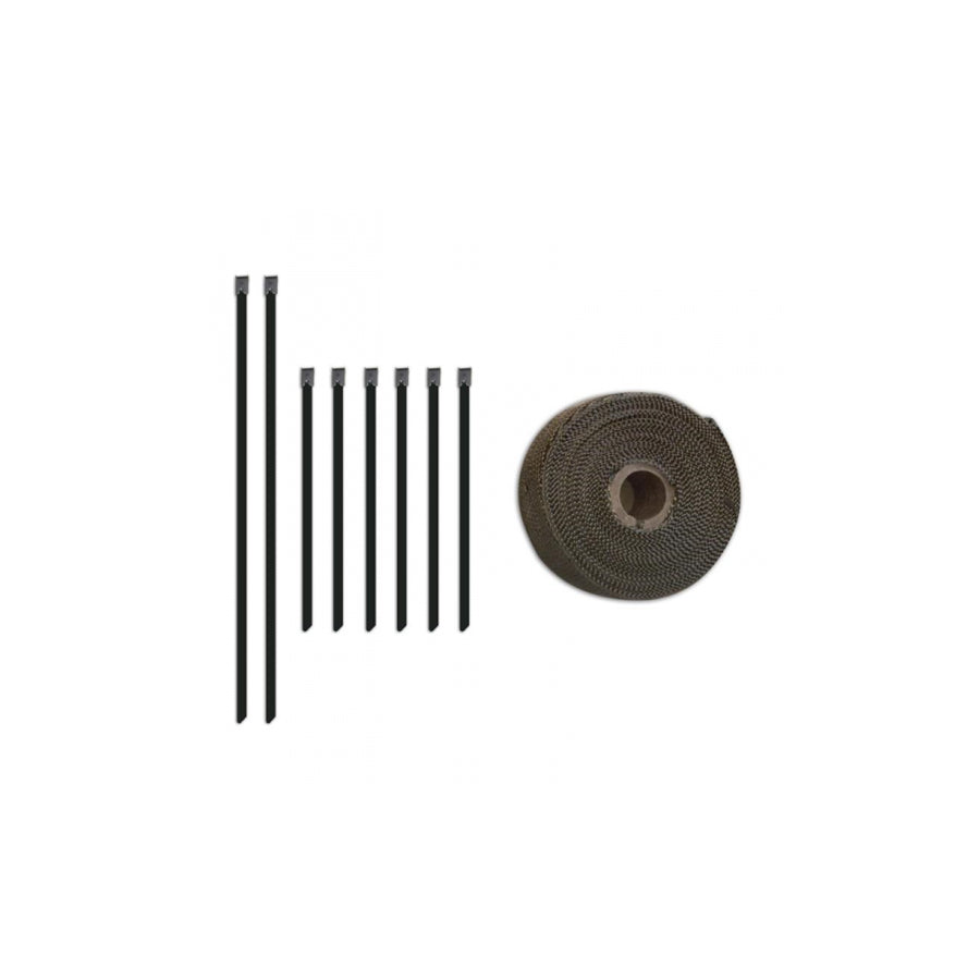 Mishimoto MMTW-235 2 inch x 35 feet Heat Wrap with Stainless Locking Tie Set