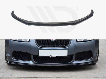 Maxton Design JA-XFR-1-FD1T Front Splitter V.1 Jaguar Xf- R (2007-2011) | ML Performance UK Car Parts