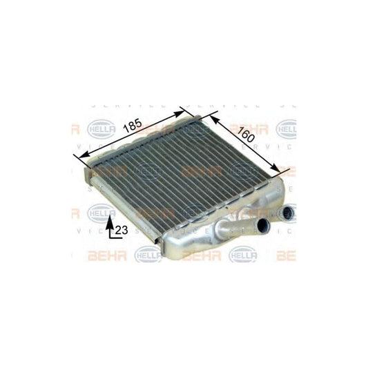Hella 8FH 351 315-331 Heater Matrix