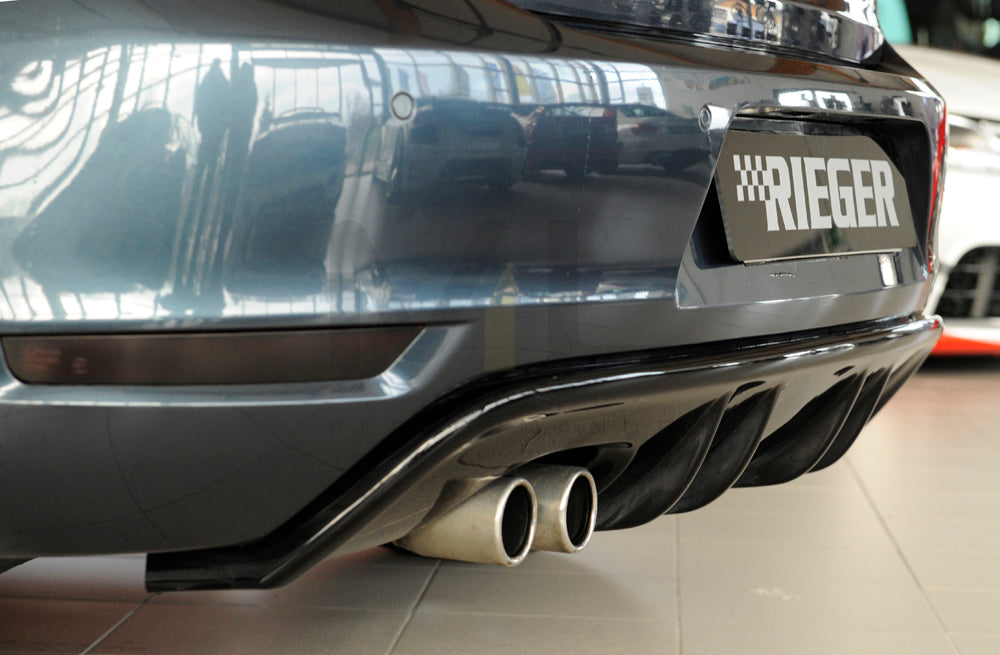 Rieger 00088019 VW Mk6 Golf GTD Rear Diffuser 4 | ML Performance UK Car Parts