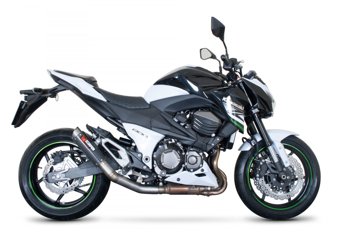 Scorpion KA1004CEM Kawasaki Z800 Rp1-Gp Slip-On - Carbon Fibre Sleeve | ML Performance UK UK