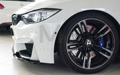 Rieger 00088125 BMW 4 Series F80 F82 F83 Front Splitter (M3 & M4) 7 | ML Performance UK Car Parts