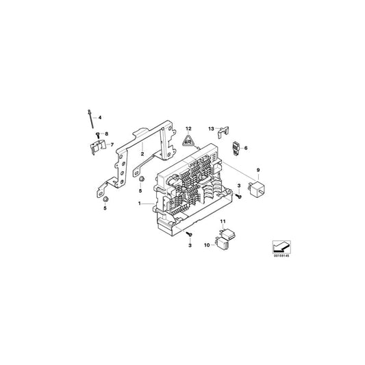 Genuine BMW 07146952638 E92 F26 E93 Blind Rivet (Inc. 118d, 118i & Ghost EWB) | ML Performance UK Car Parts